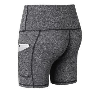 DAYOUNG Women High Waist Tummy Control Yoga Shorts